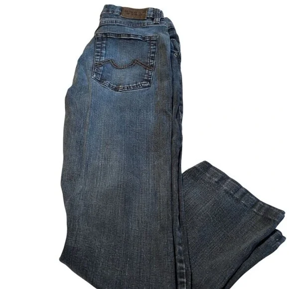 Urban Star Jeans Dark Wash Men s Size 32 15 with Design Back and 5 Pocket - Picture 4 of 9